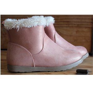 Cat & Jack Girls' Haiden Ankle Boots Pink Size 5